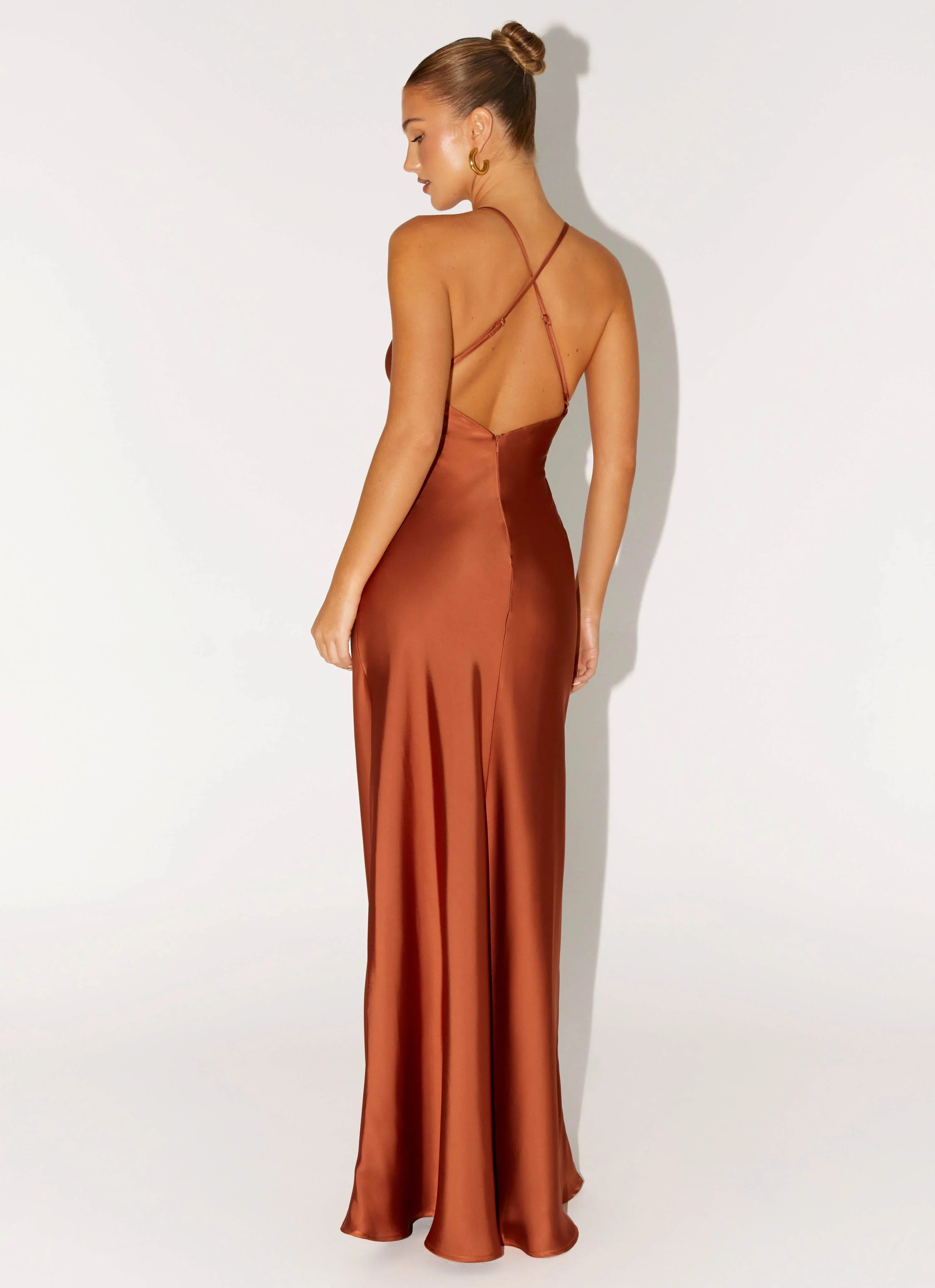 Sundowner Maxi Dress - Rust