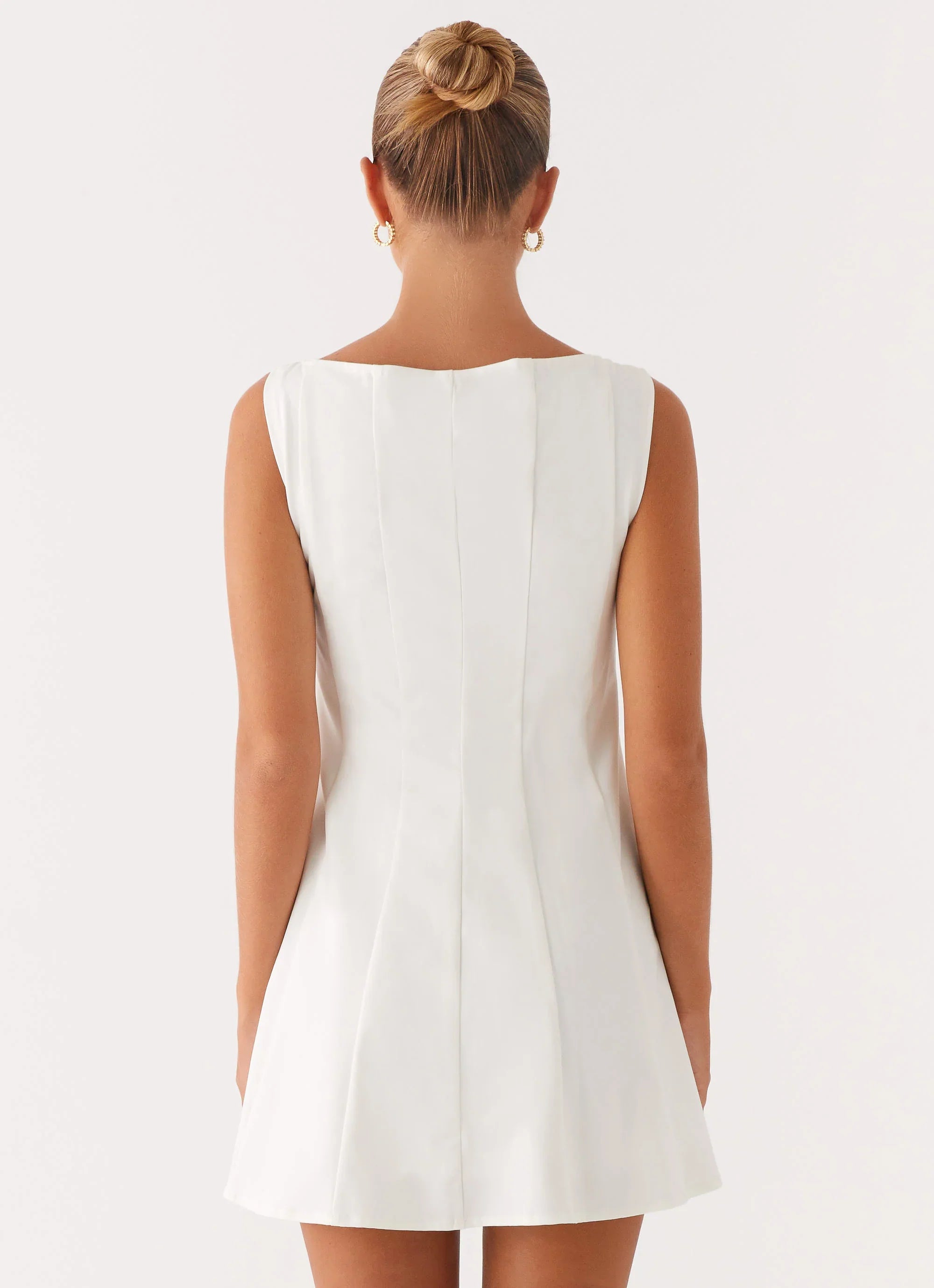 Emelie Mini Dress - White