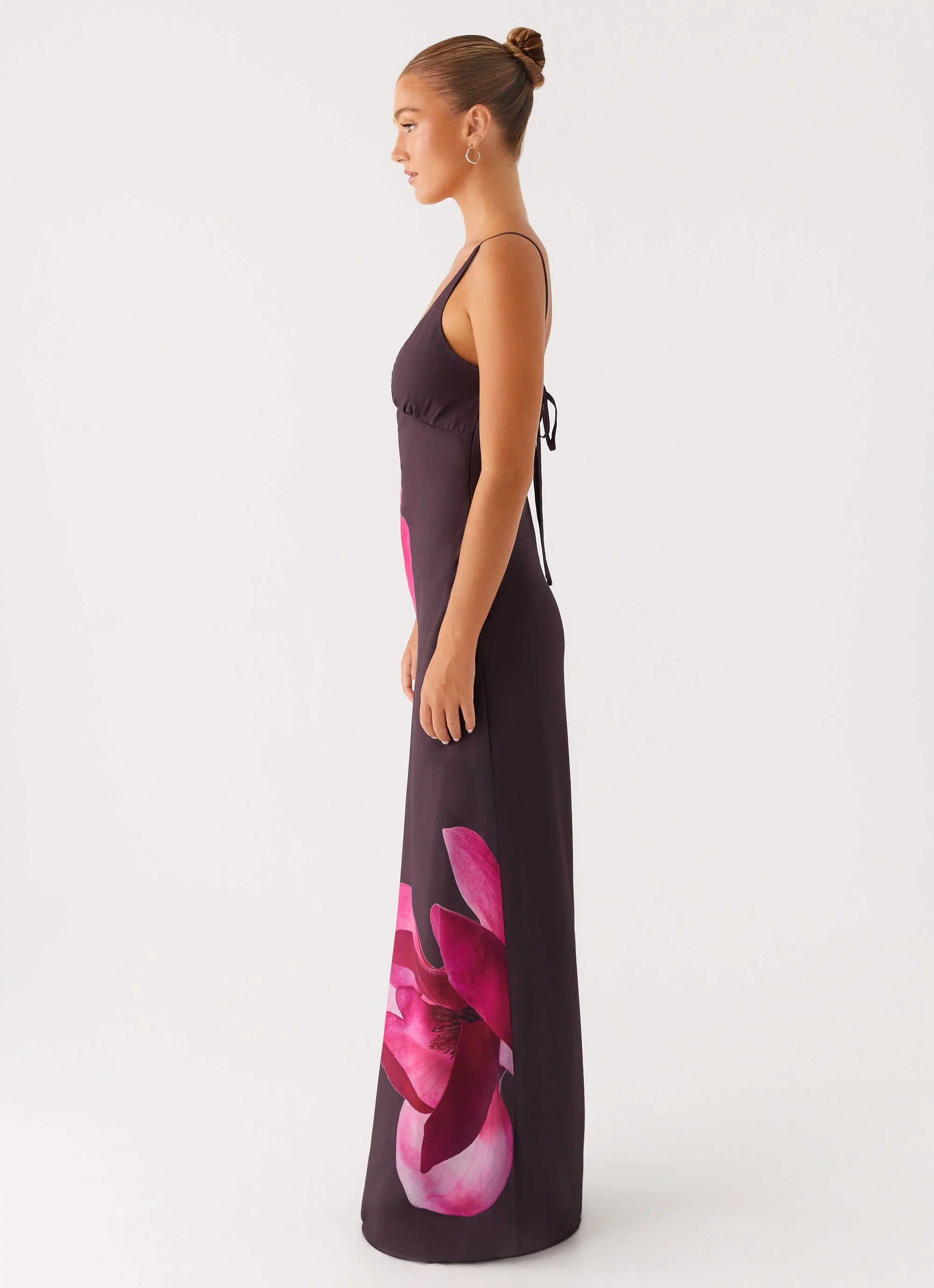 Griselda Maxi Dress - Dark Chocolate